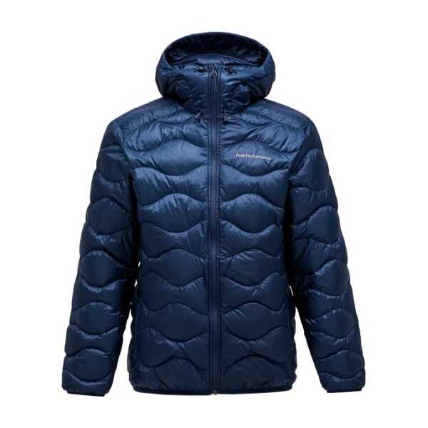 Peak Performance - Helium Down Hood Jacket - Daunenjacke Gr S blau