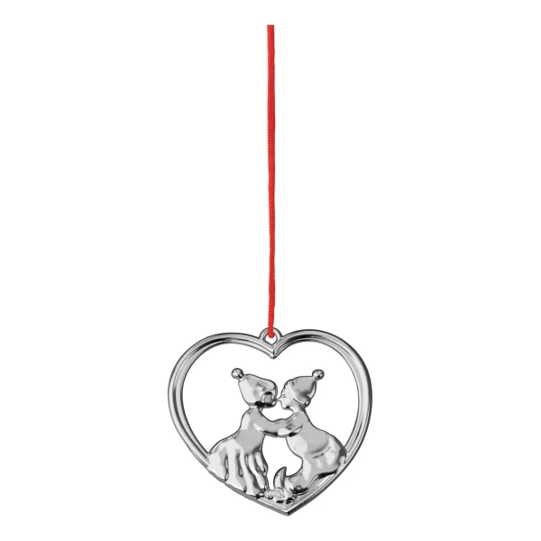 Rosendahl - Kissing Elves Anhänger H 6,5 cm, silber