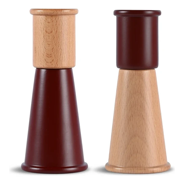 Sagaform Gurken Salz- und Pfeffermühle klein 2 Teile Rot-braun