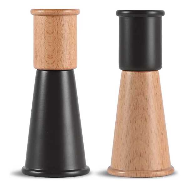 Sagaform Gurken Salz- und Pfeffermühle klein 2 Teile Schwarz-braun