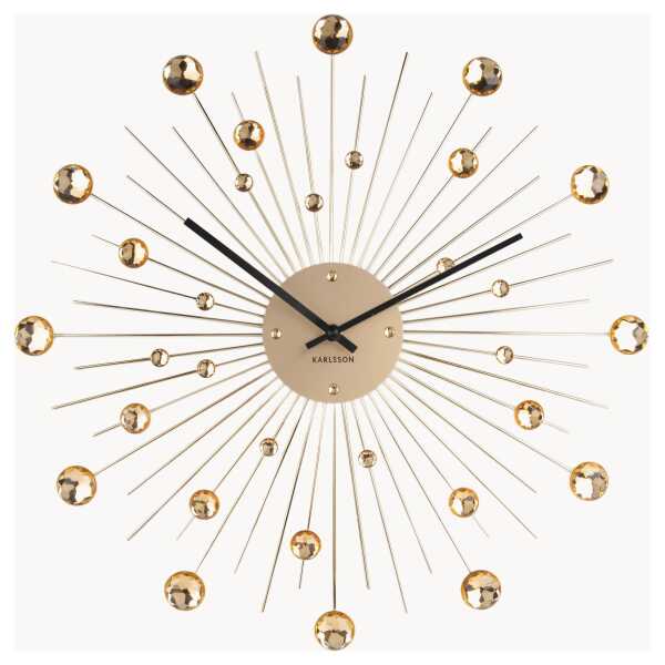 Wanduhr Sunburst