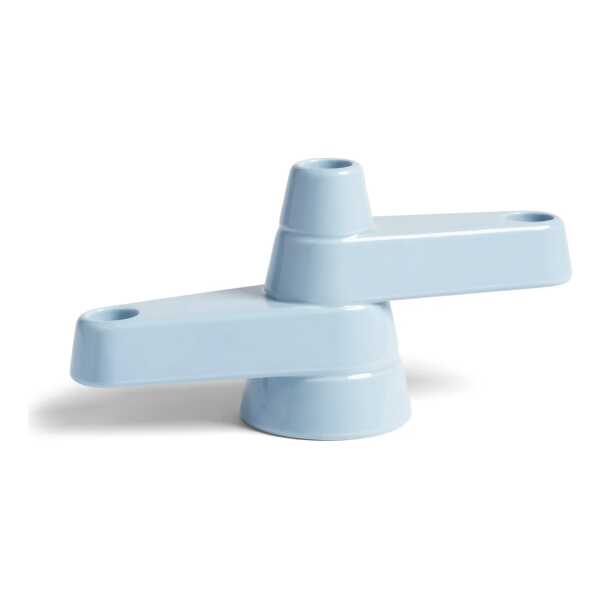 &klevering - Brute Kerzenhalter, H 12 cm, blau