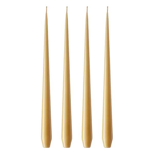 ester & erik ester & erik Kerze 4er Pack lackiert beige 14/2-0, 42 cm