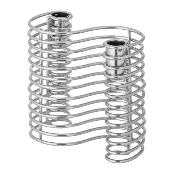 Bloomingville - Wavela Kerzenhalter, silber