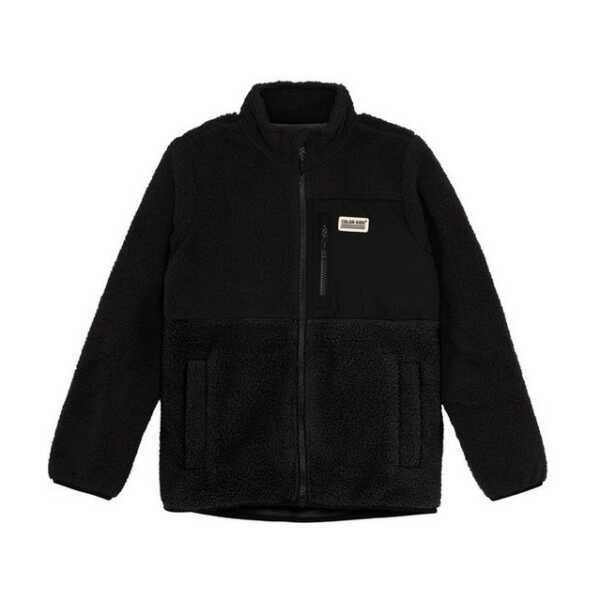 COLOR KIDS Plüschjacke COFleece Flauschige Teddy-Jacke