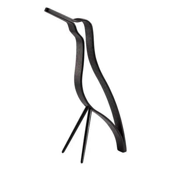 Cooee Design Woody Bird High 25 cm Black stained oak