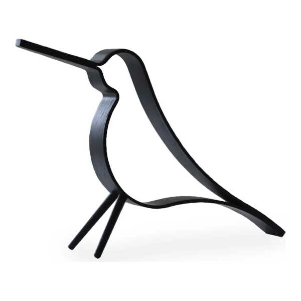 Cooee Design Woody Bird groß Schwarzgebeitzte Eiche