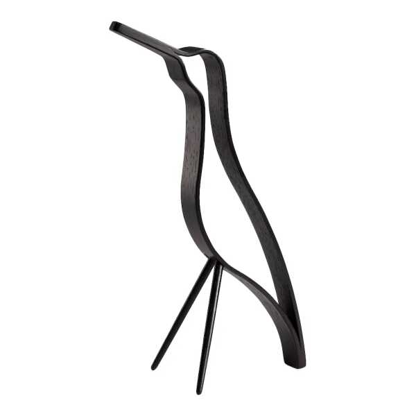 Cooee Design Woody Bird high 18 cm Black stained oak