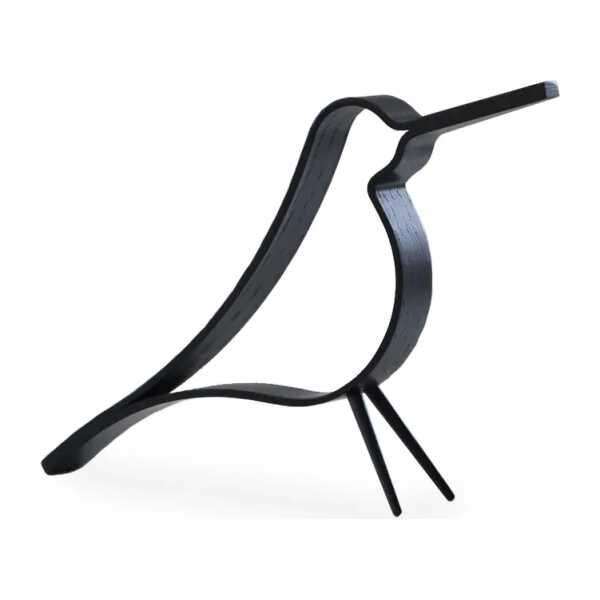 Cooee Design Woody Bird klein Schwarzgebeitzte Eiche