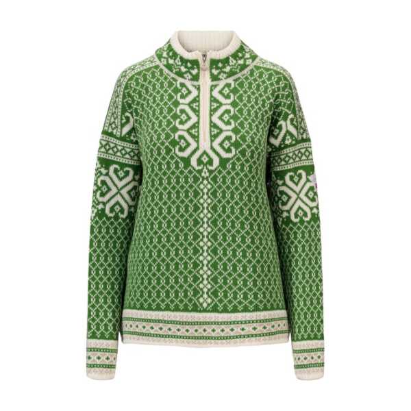 Dale of Norway - Women's Leknes Sweater - Wollpullover Gr XS grün