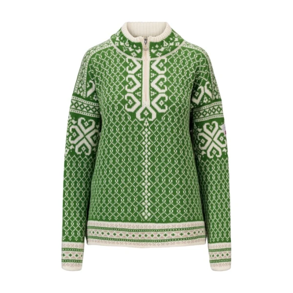 Dale of Norway - Women's Leknes Sweater - Wollpullover Gr XS grün