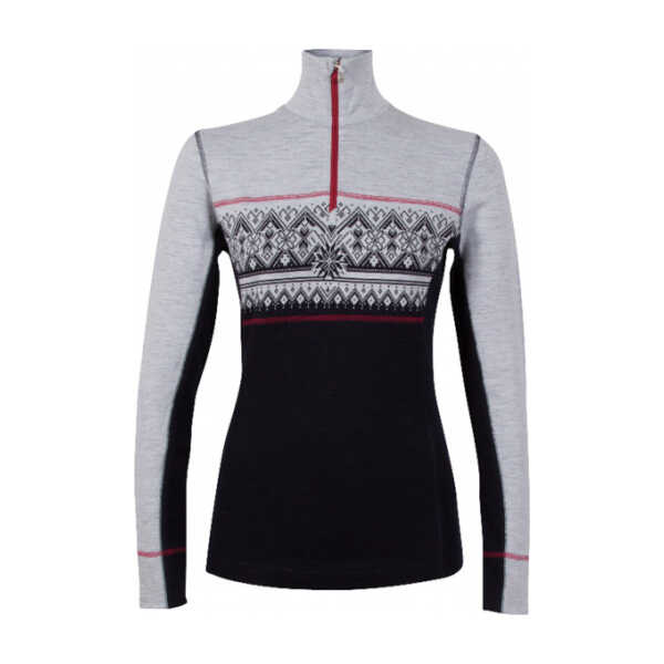 Dale of Norway - Women's Moritz Sweater - Merinopullover Gr S grau/schwarz