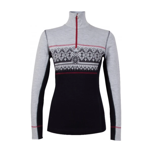 Dale of Norway - Women's Moritz Sweater - Merinopullover Gr S grau/schwarz