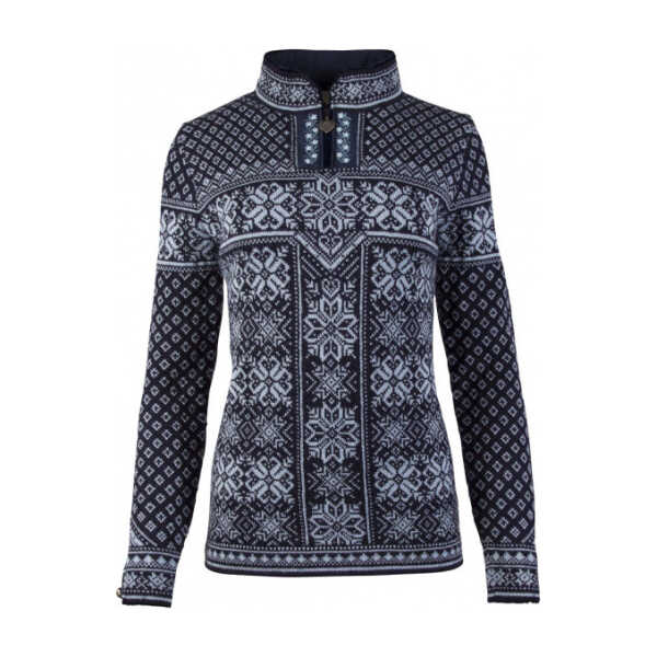 Dale of Norway - Women's Peace Sweater - Wollpullover Gr XS blau