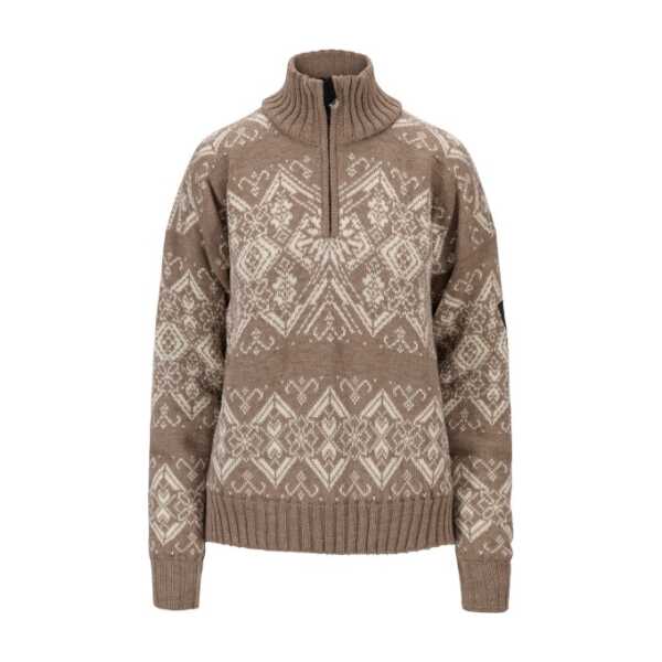 Dale of Norway - Women's Roset Windproof Sweater - Wollpullover Gr S braun