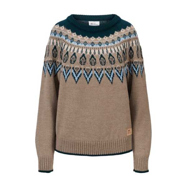 Dale of Norway - Women's Sula Sweater - Wollpullover Gr S braun