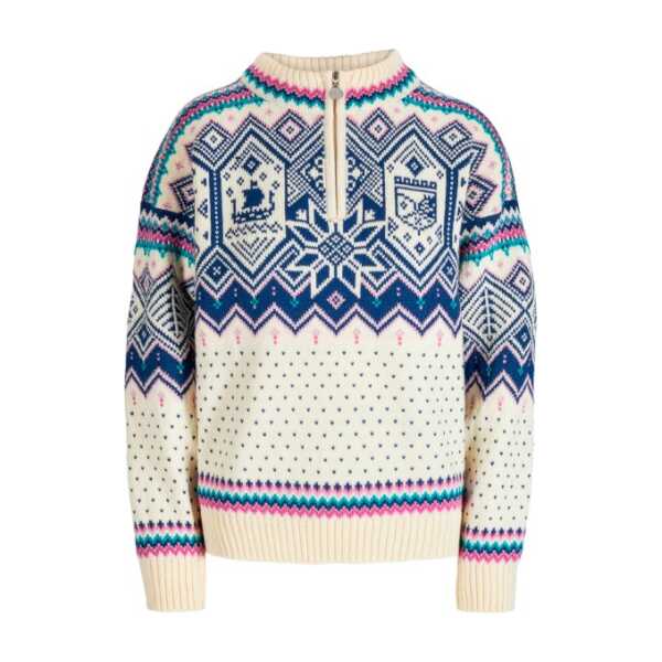 Dale of Norway - Women's VM Trondheim Sweater - Wollpullover Gr XXL grau