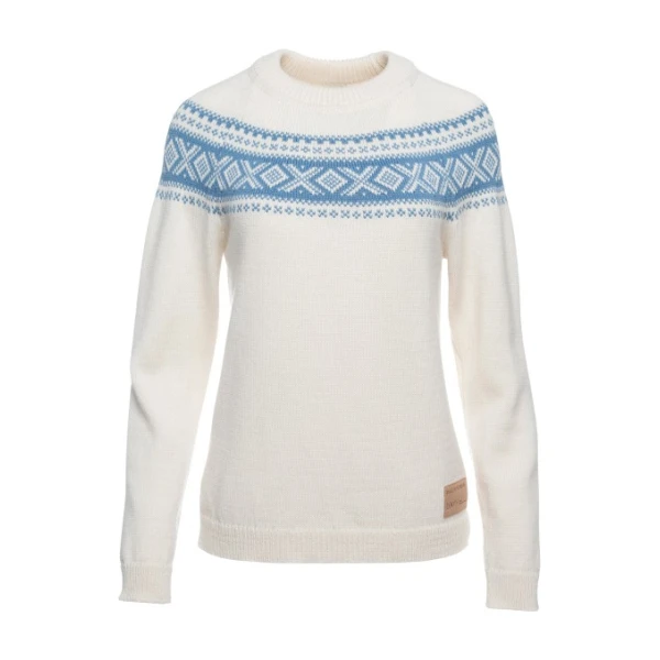 Dale of Norway - Women's Vågsøy Sweater - Merinopullover Gr S grau/weiß