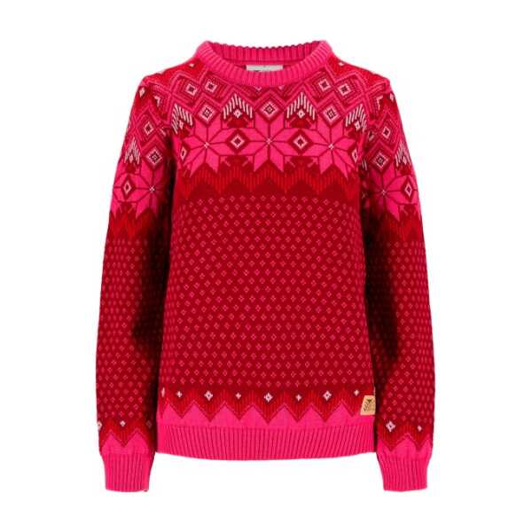 Dale of Norway - Women's Vilja Sweater - Wollpullover Gr XS rot