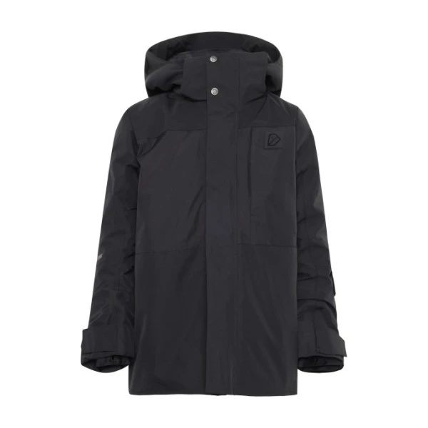 Didriksons - Kid's Gabbro Jacket - Parka Gr 120 schwarz/grau