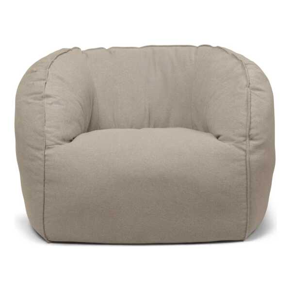 Ferm Living - Nesten Lounge Chair, Re-Cotton natural
