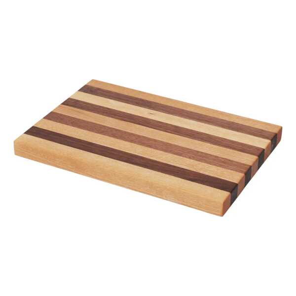 Ferm Living Stribe Schneidebrett bold 25x36 cm Walnut-oak