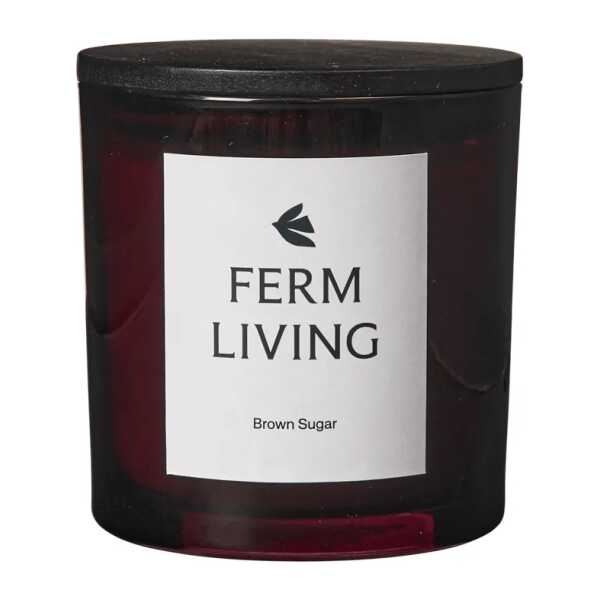 Ferm Living Vitto Duftkerze 45 h Dark Grape