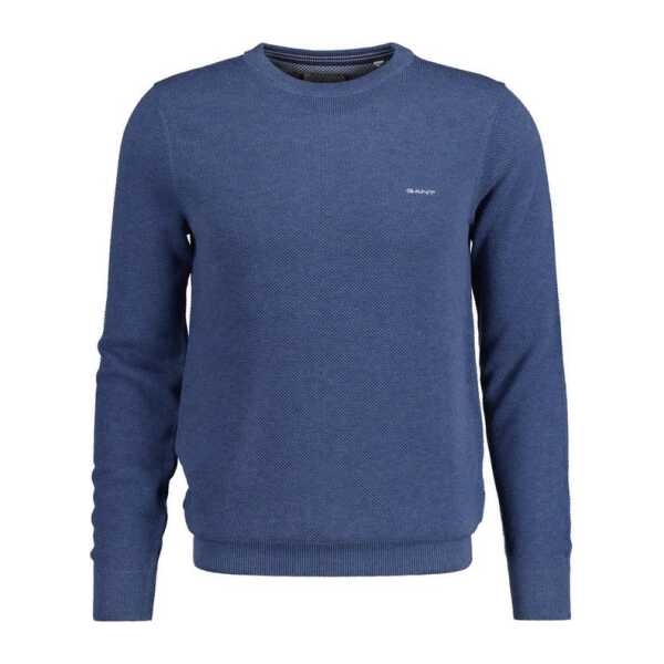 Gant Strickpullover Strickpullover Pullover R-Neck (1-tlg)