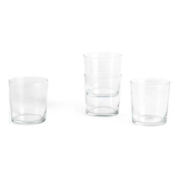 HAY Glass Trinkglas M 4-pack 36 cl Klar
