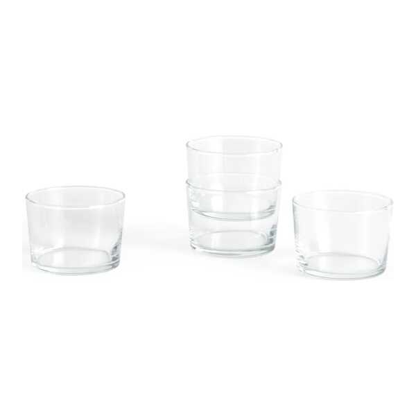 HAY Glass Trinkglas S 4-pack 22 cl Klar
