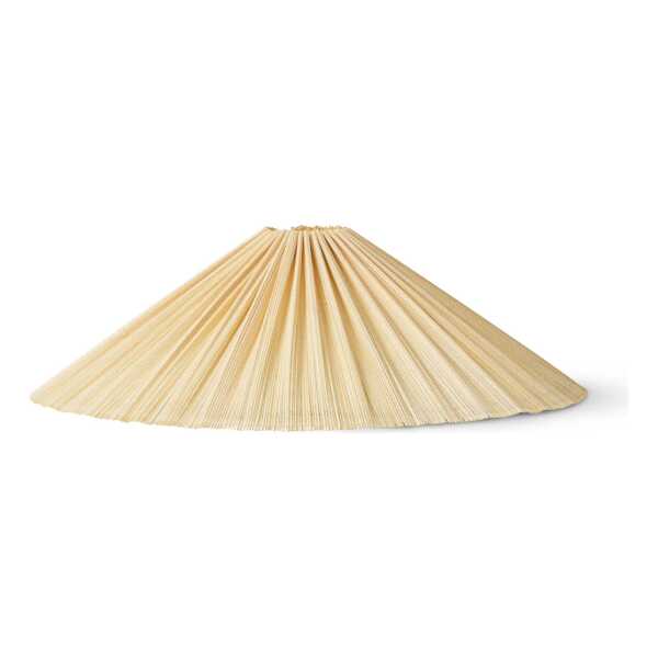 HKliving - Plisse Lampenschirm, Ø 44 cm, ivory