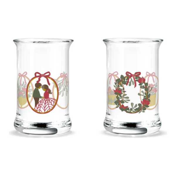Holmegaard Holmegaard Christmas Schnapsglas 2er-Pack 2025