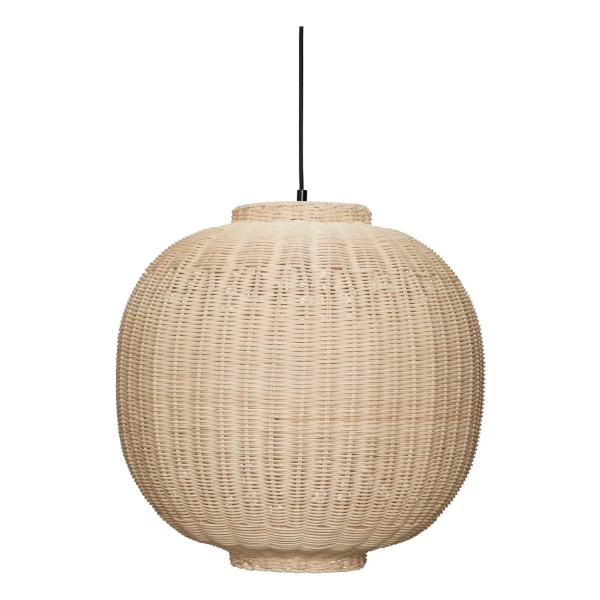 Hübsch Chand Round Pendelleuchte Natural