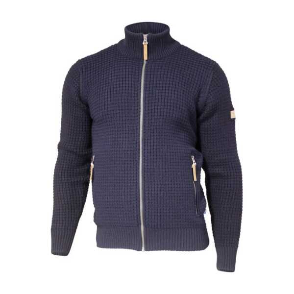 Ivanhoe of Sweden - Moritz Full Zip - Wolljacke Gr S blau