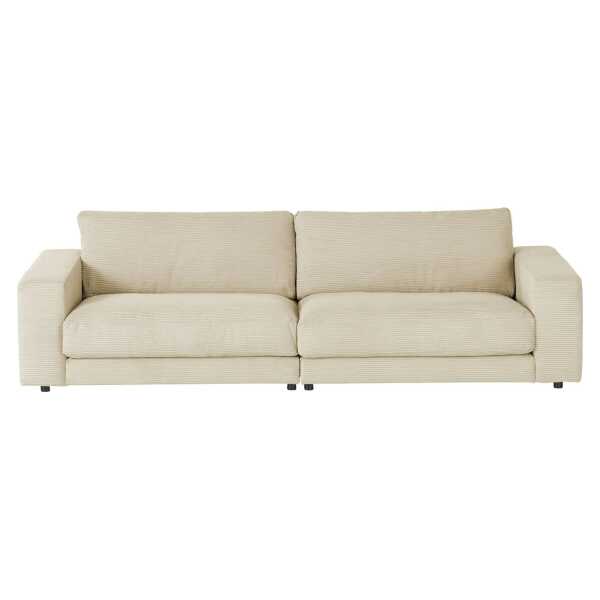 Jette Home Sofa Cord Sila ¦ creme ¦ Maße (cm): B: 290 H: 85 T: 127.0 Polstermöbel > Sofas > 3-Sitzer - Höffner
