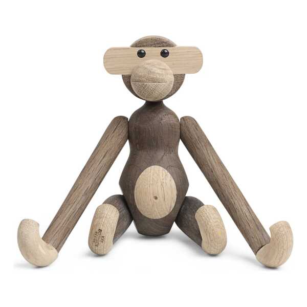 Kay Bojesen Denmark Kay Bojesen Affe klein 20cm Eiche - Eiche geraucht