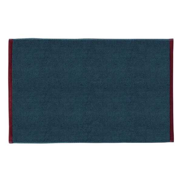 Mette Ditmer Soft Badezimmerteppich 50x80 cm Midnight blue-light grey
