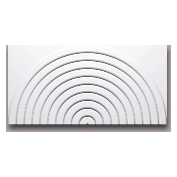 NOEL & MARQUET NMC CANELÉ R L ARSTYL 3D Wandpaneel Akustikpaneel 0,18 m2 60 cm x 1,45 cm x 30 cm Weiß