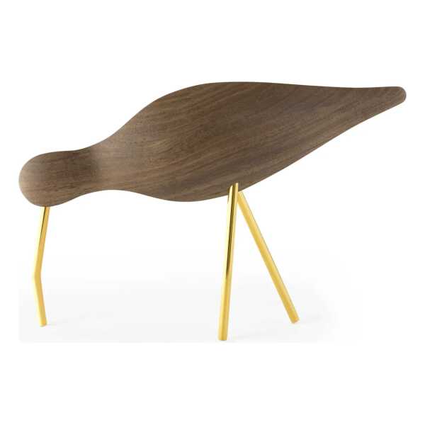Normann Copenhagen Shorebird Walnuss-Messing Groß