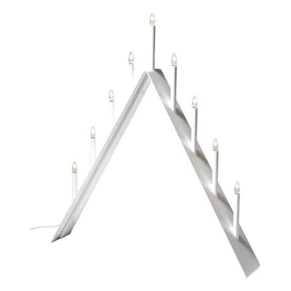 SMD Design Spica 9 Adventskerzenhalter Weiß, led