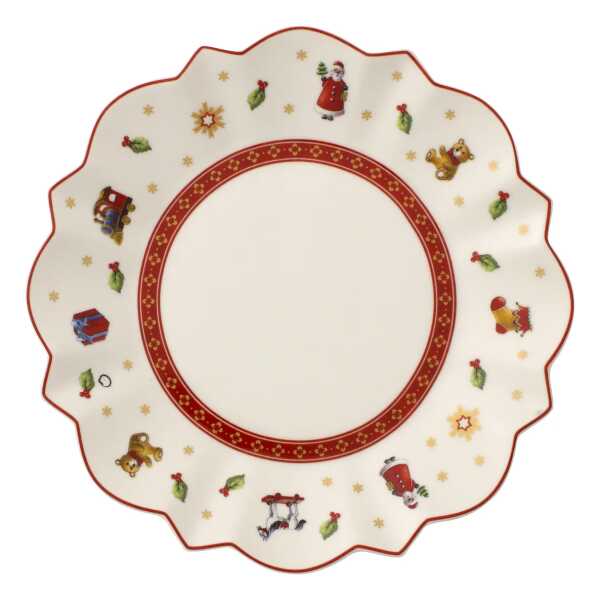Villeroy & Boch Toy's Delight kleiner Teller Ø18cm Weiß-rot