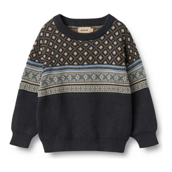 WHEAT Strickpullover Jaquard Pullover Julius