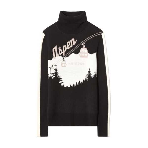 We Norwegians - Women's AfterSki Sweater - Merinopullover Gr XS schwarz