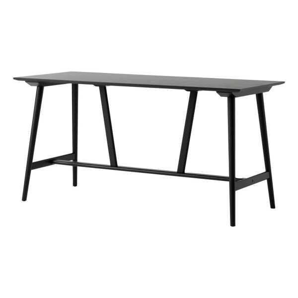&Tradition In Between SK26 Counter Table Bartisch 190x80x95 cm Schwarz lackierte eiche