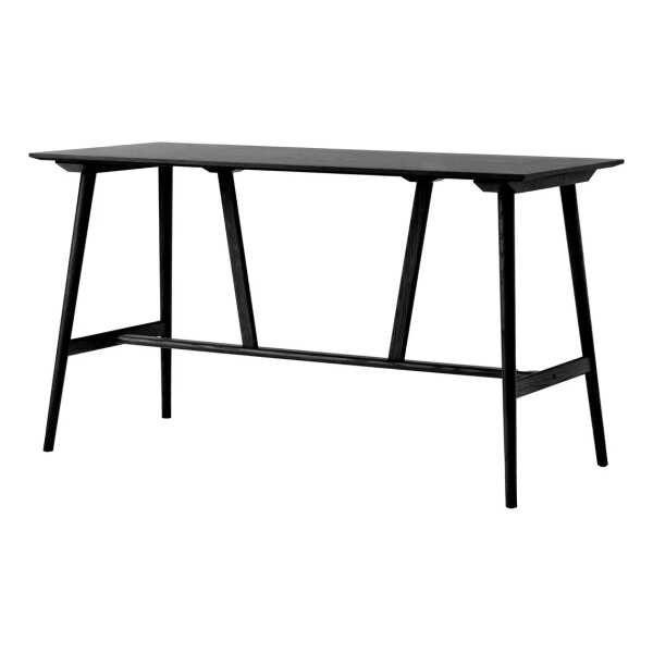 &Tradition In Between SK28 Bar Table Bartisch 190x80x105 cm Schwarz lackierte eiche