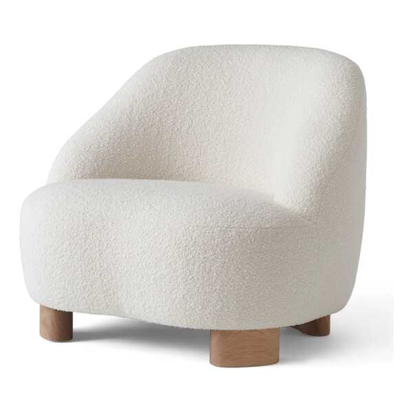 &Tradition - Margas LC1 Lounge Chair, Eiche geölt / elfenbein (Karakorum 001)