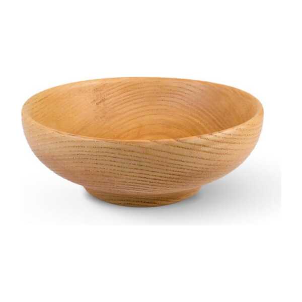 holz4home® Dekoschale Snackschale aus Eschenholz I Schlüsselablage Massivholz