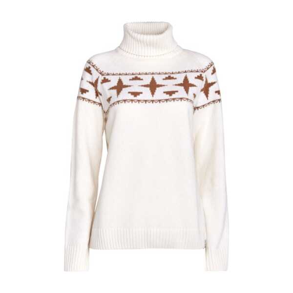 8848 Altitude - Women's Sage Wool Rollneck Sweat - Merinopullover Gr 34 weiß