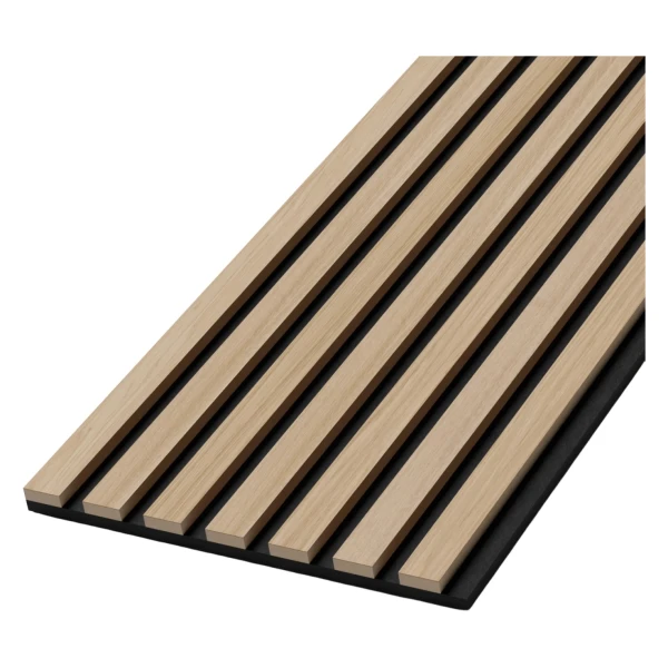 Amadeo Akustikpaneel Selbstklebend Eichenfurnier Natur 240 cm x 30,5 cm FSC®