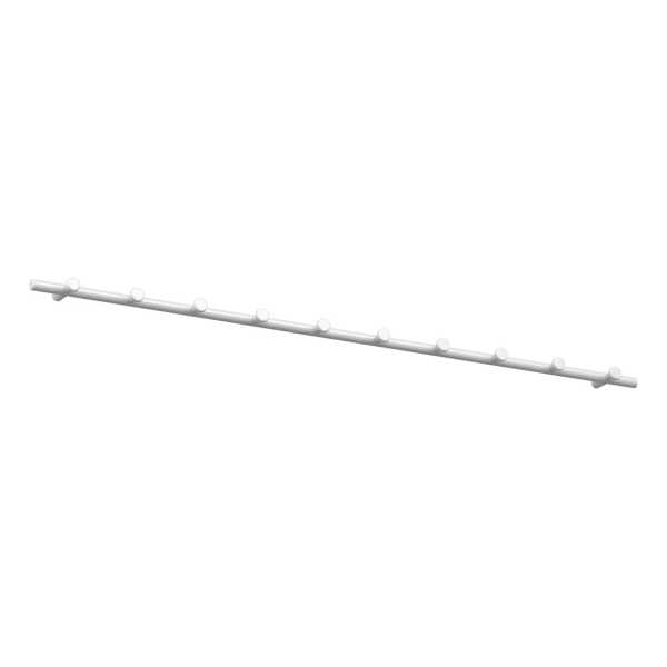 Essem Design Classic Hakenleiste 50 cm Schwarz